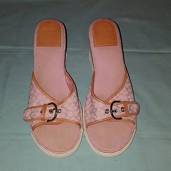 Coach wedges